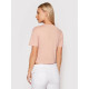Guess Γυναικεία κοντομάνικη μπλούζα crop Maglieria Tagliata T-Shirt